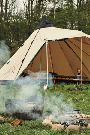 Tente de glambing / bushcraft Robens